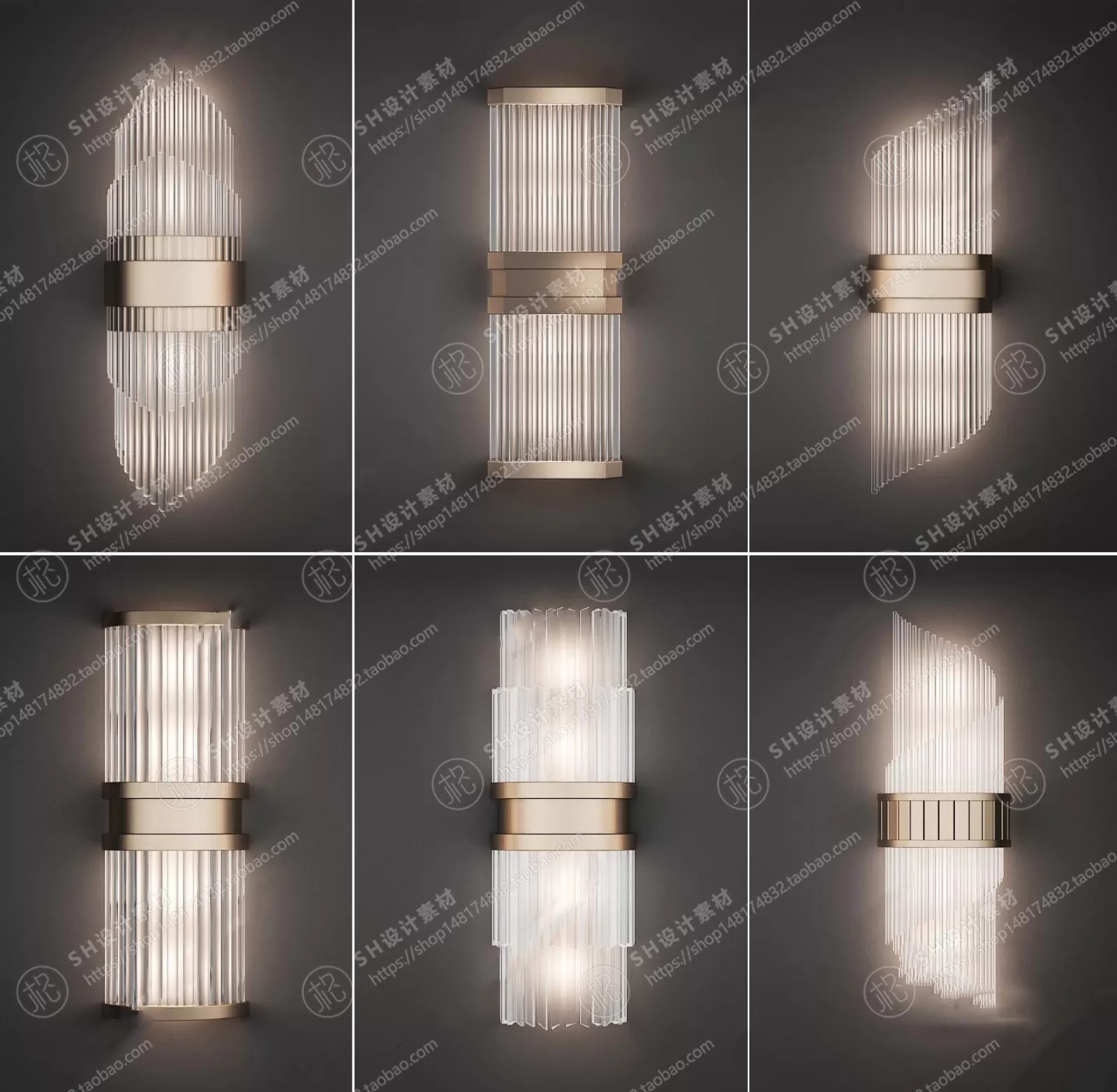 Wall Lamp – 3D Models – 2314