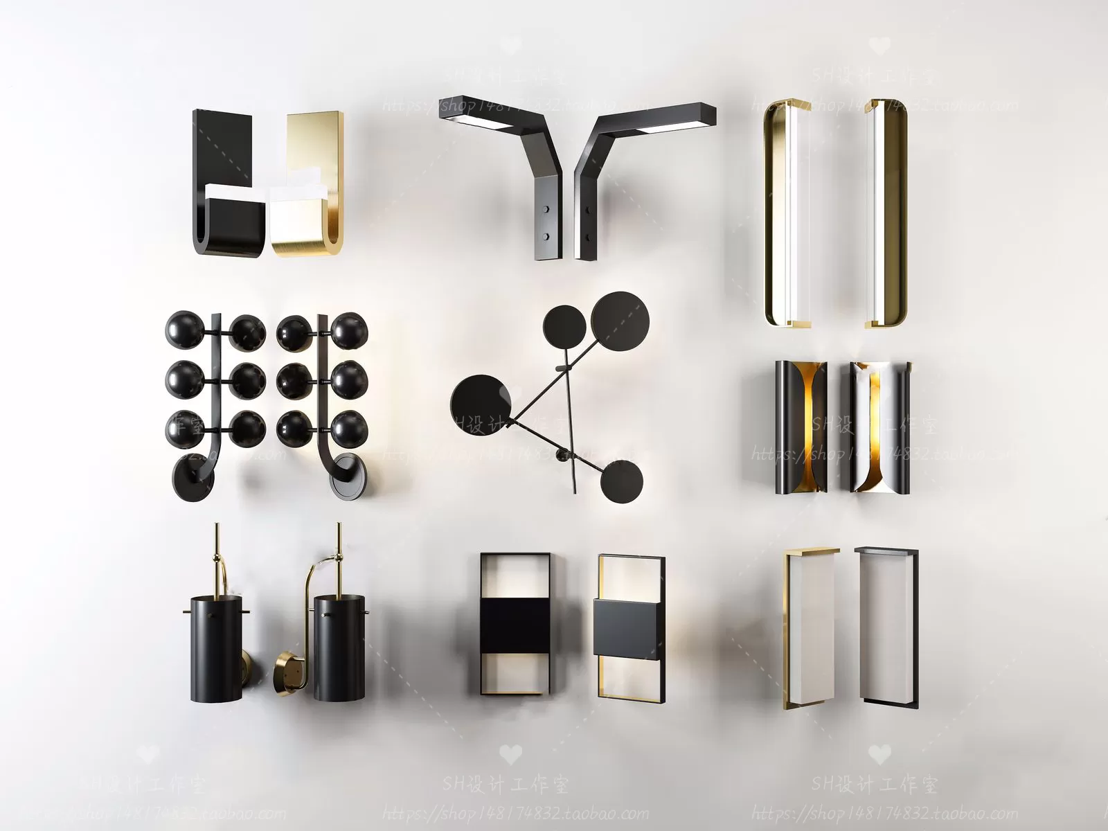 Wall Lamp – 3D Models – 2331