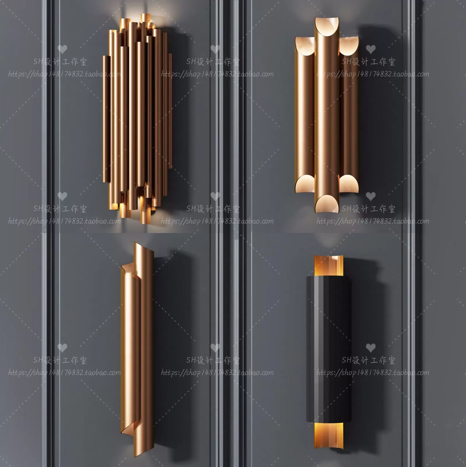 Wall Lamp – 3D Models – 2347