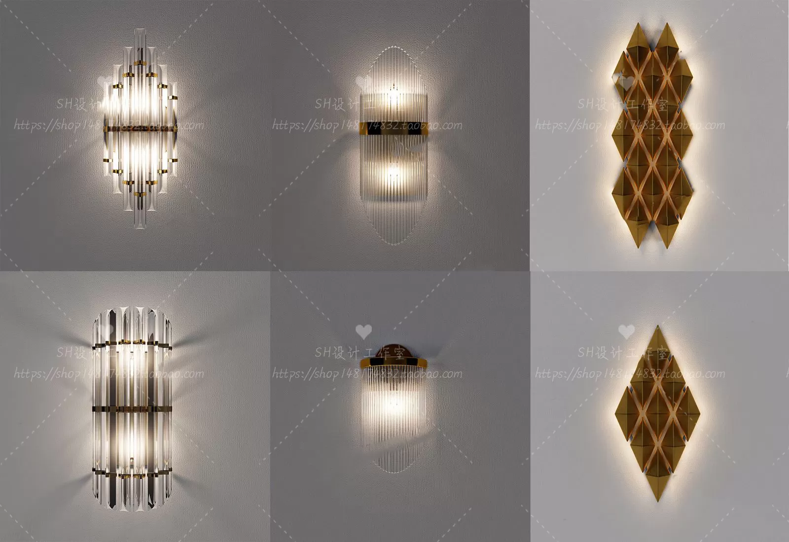Wall Lamp – 3D Models – 2355