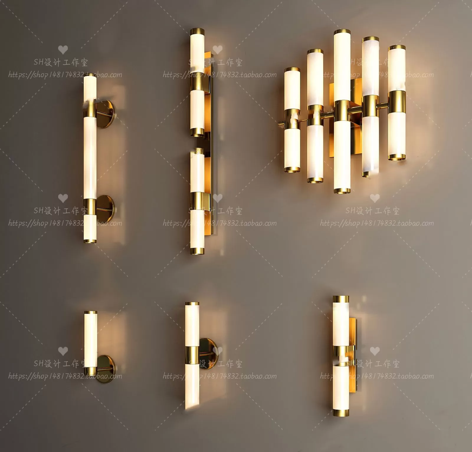 Wall Lamp – 3D Models – 2357