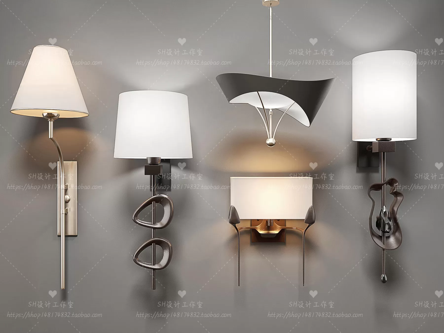 Wall Lamp – 3D Models – 2369