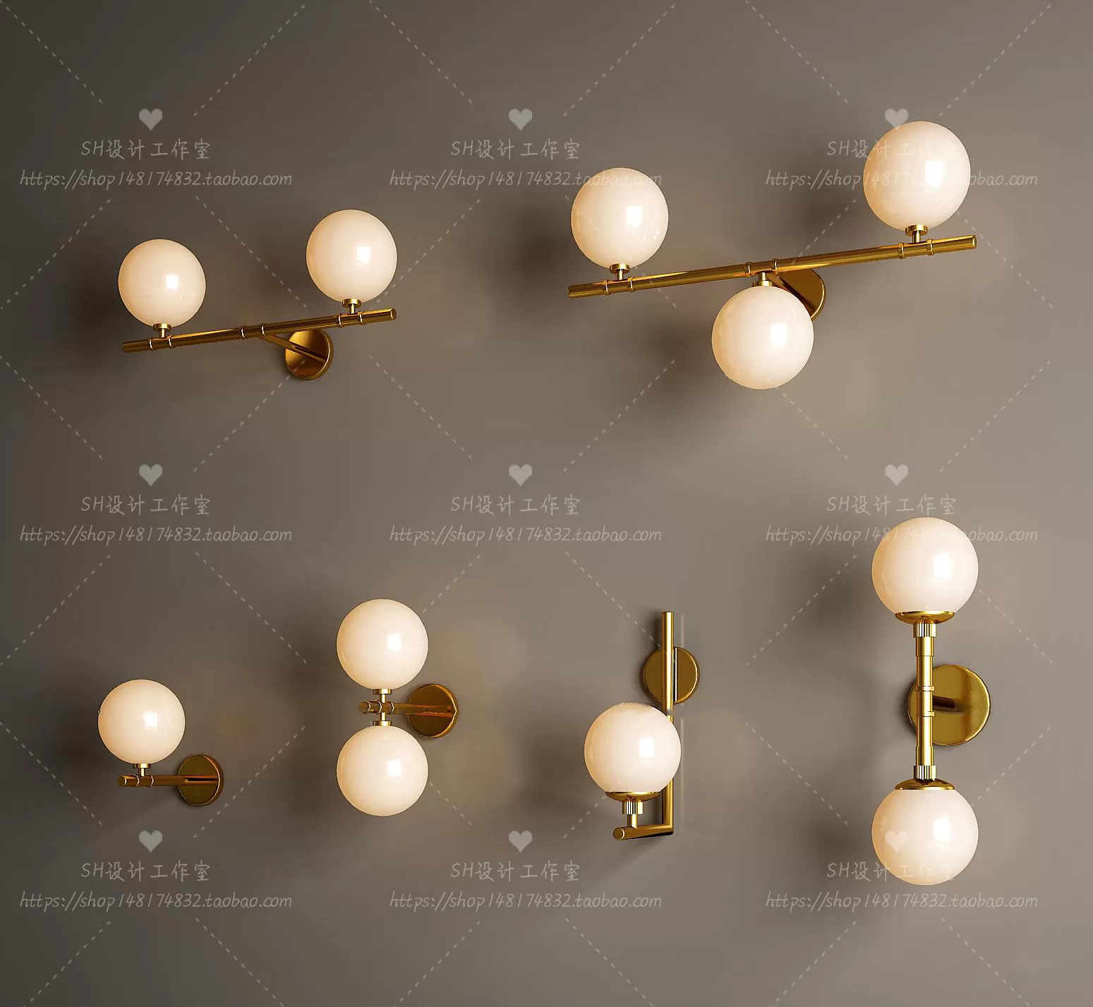 Wall Lamp – 3D Models – 2370