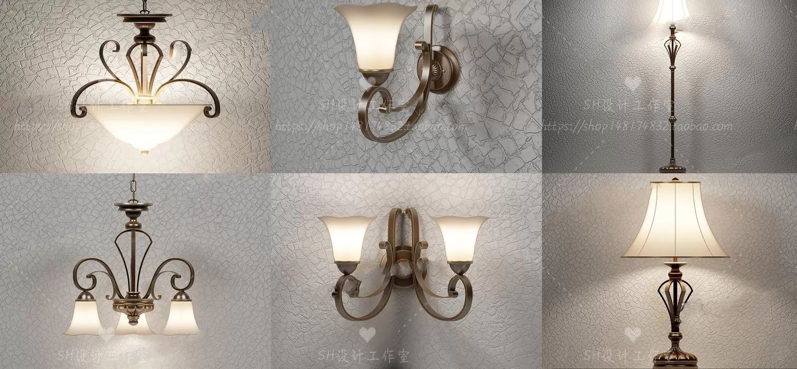 Wall Lamp – 3D Models – 2389