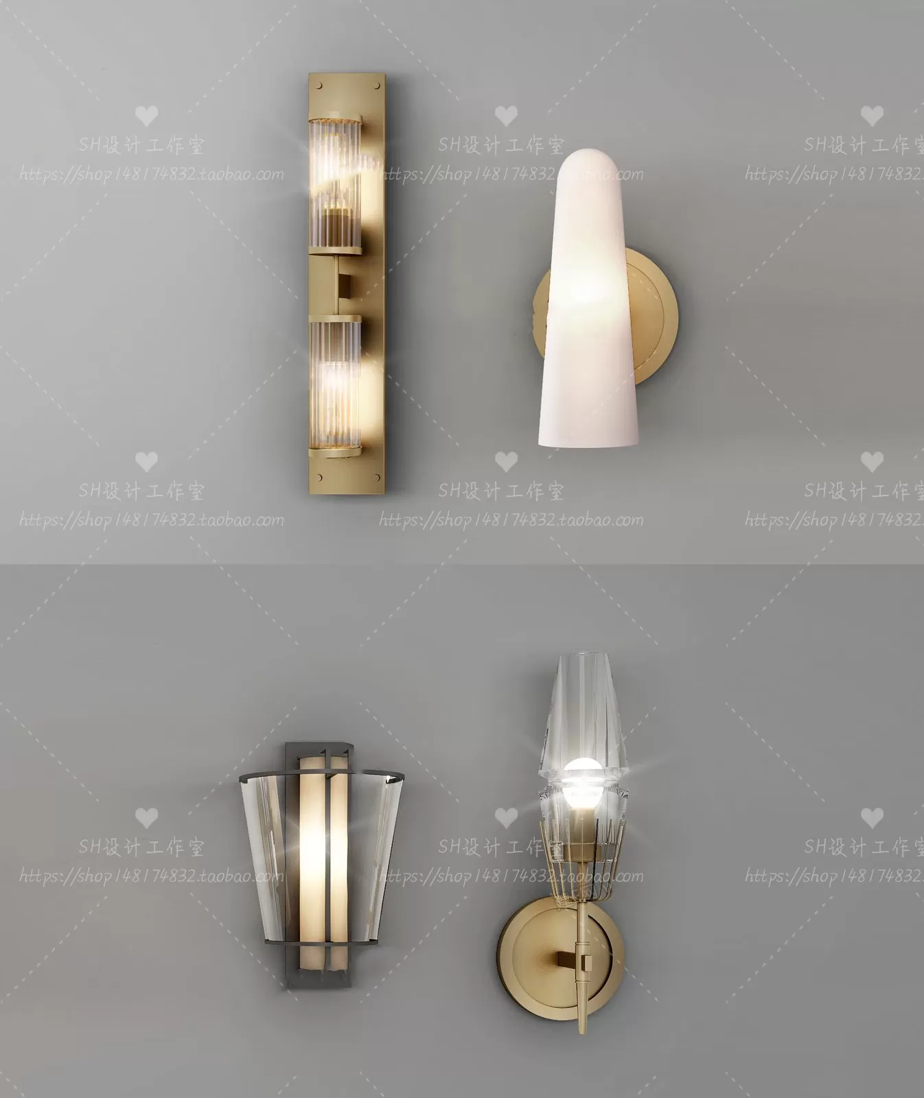 Wall Lamp – 3D Models – 2394
