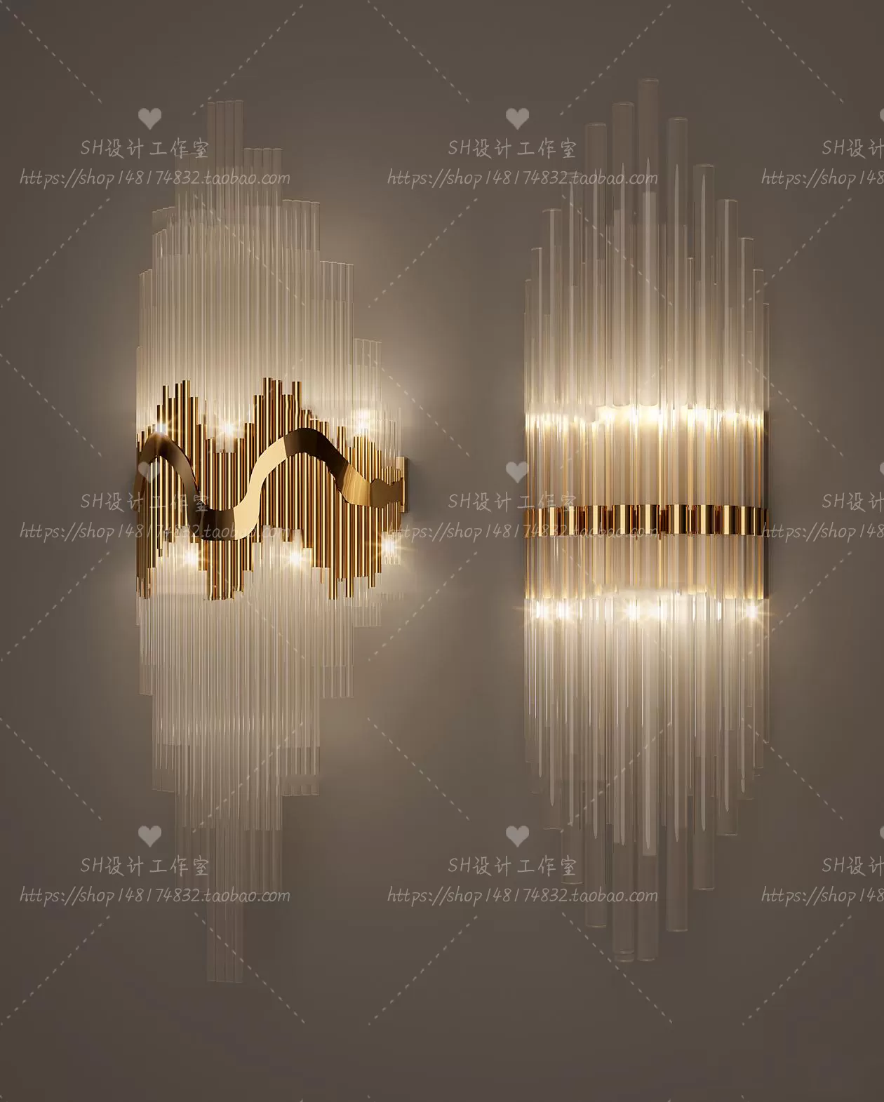 Wall Lamp – 3D Models – 2399 Wall Lamp – 3D Models – 2399