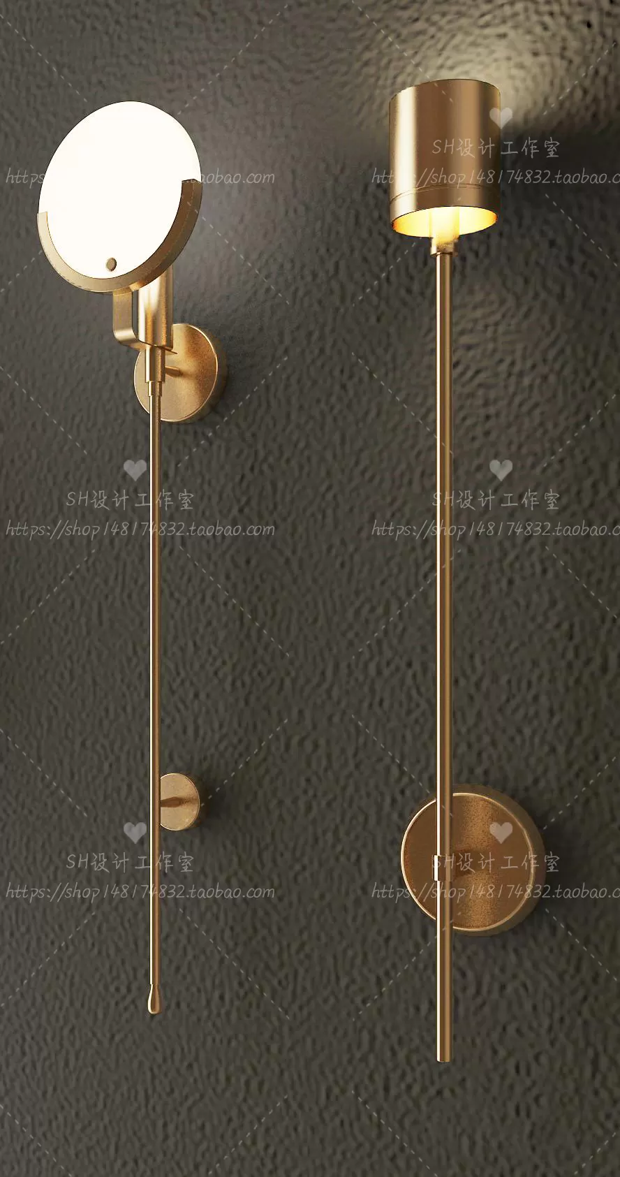 Wall Lamp – 3D Models – 2400 Wall Lamp – 3D Models – 2400