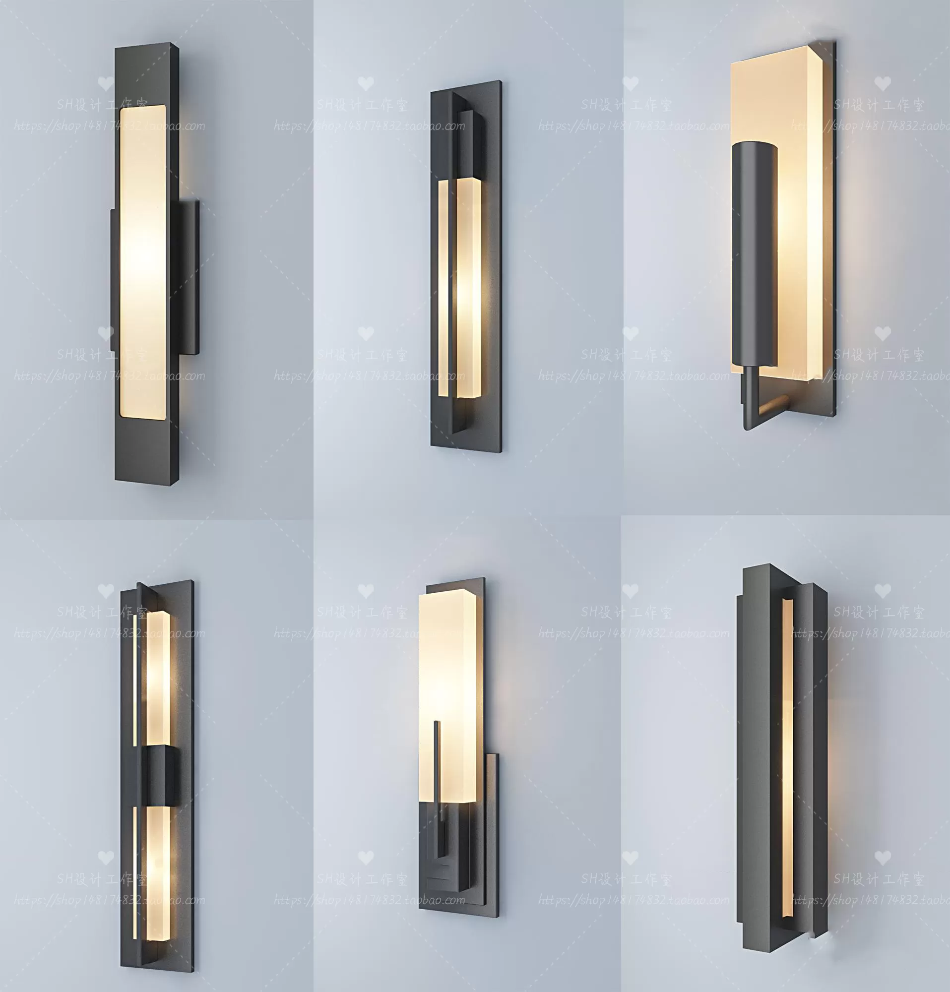 Wall Lamp – 3D Models – 2405 Wall Lamp – 3D Models – 2405