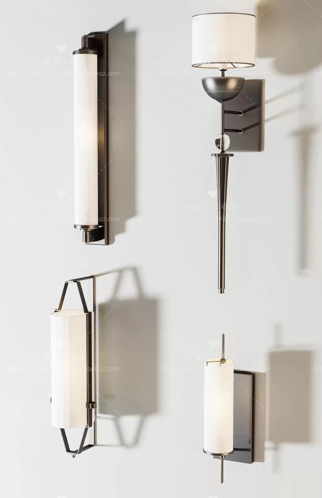 Wall Lamp – 3D Models – 2407
