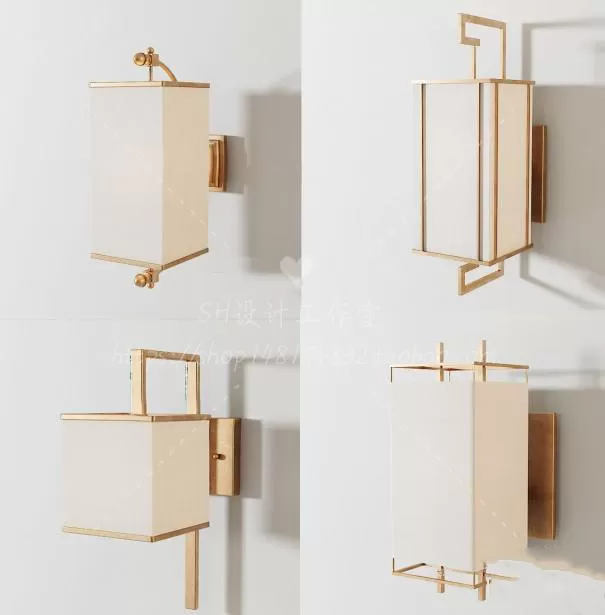 Wall Lamp – 3D Models – 2408 Wall Lamp – 3D Models – 2408