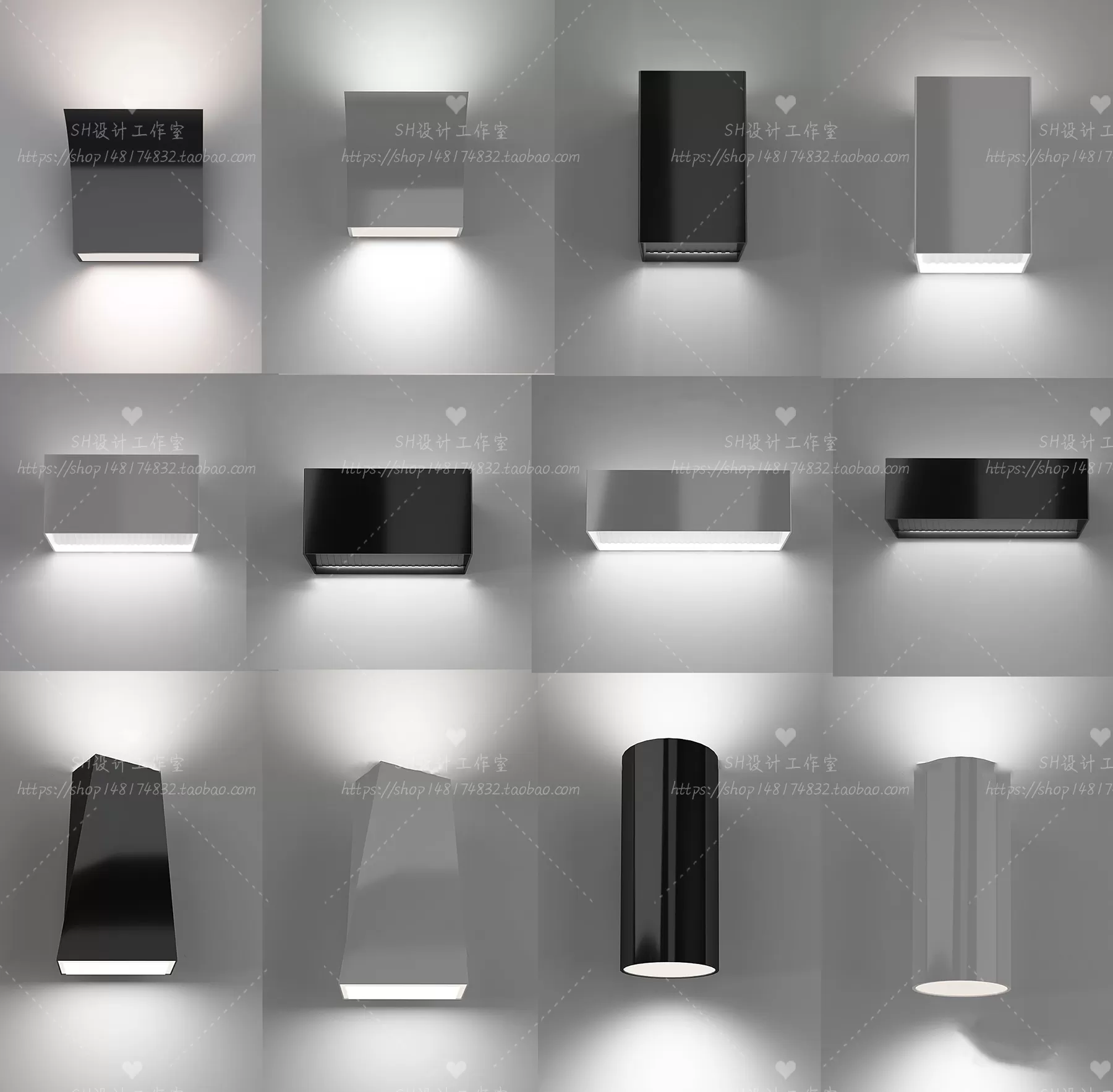 Wall Lamp – 3D Models – 2414 Wall Lamp – 3D Models – 2414