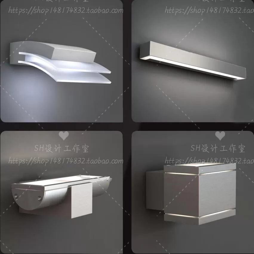 Wall Lamp – 3D Models – 2415