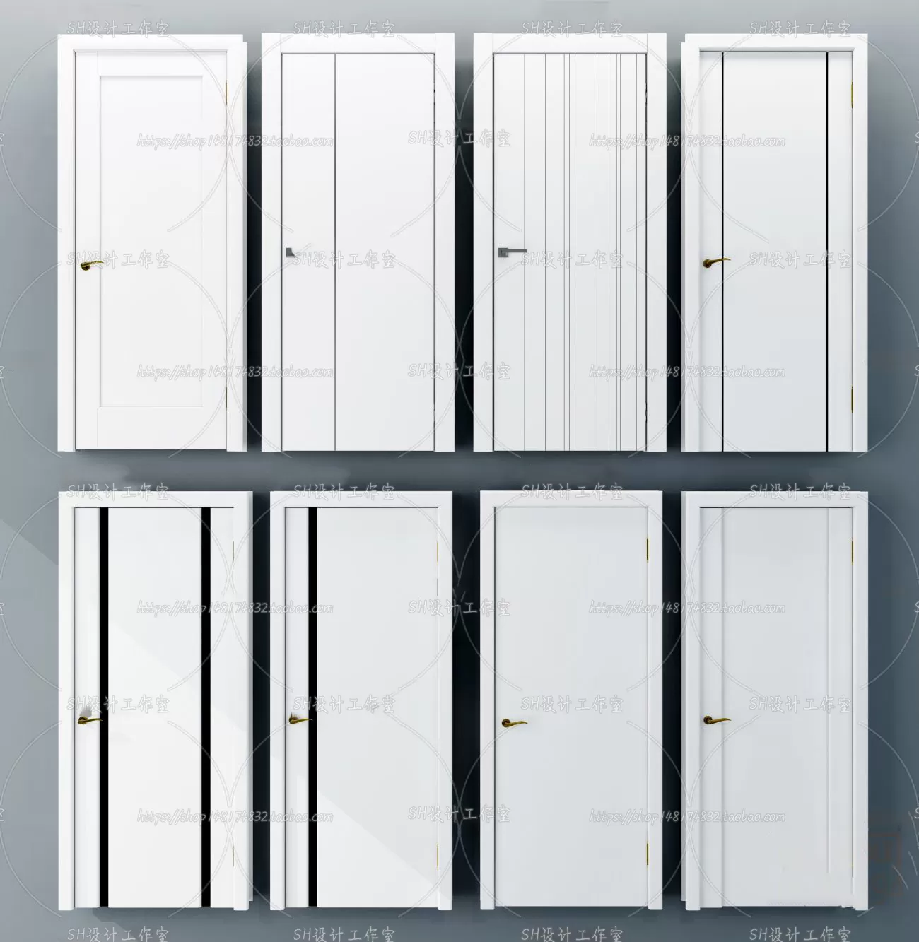 Door – 3D Models – 3DS Max – 0001 Door – 3D Models – 3DS Max – 0001