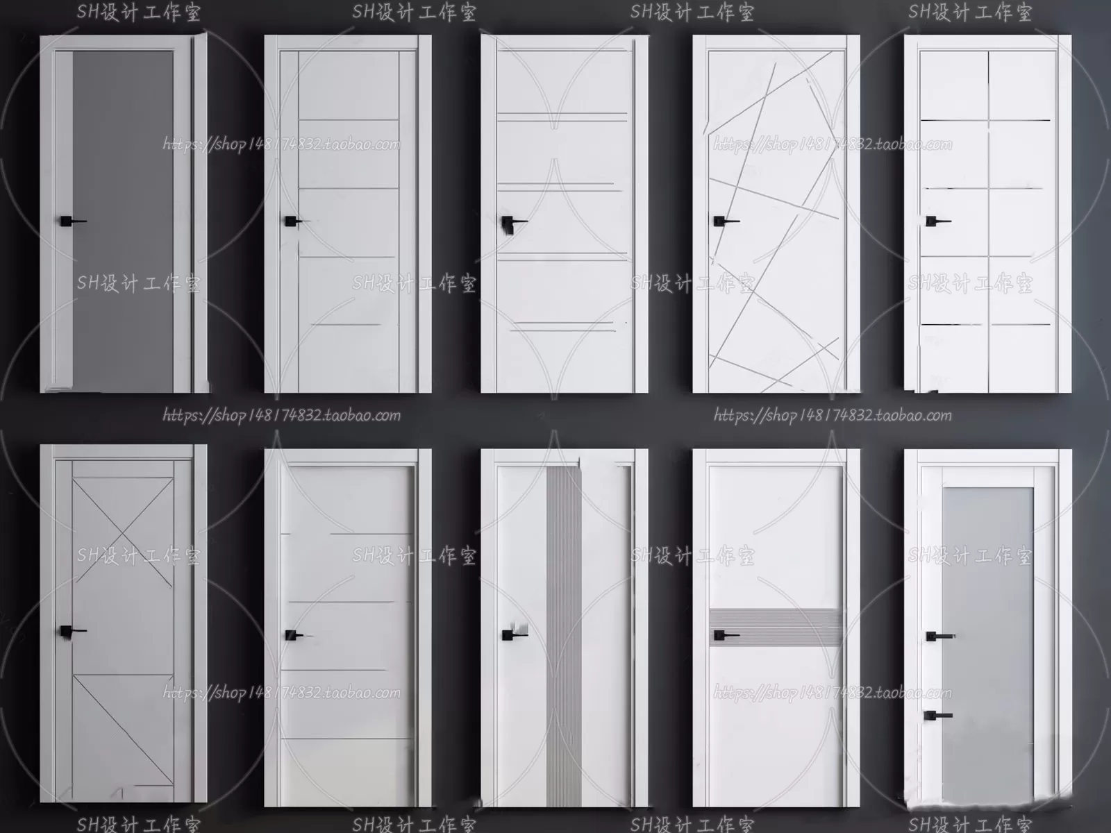 Door – 3D Models – 3DS Max – 0003 Door – 3D Models – 3DS Max – 0003