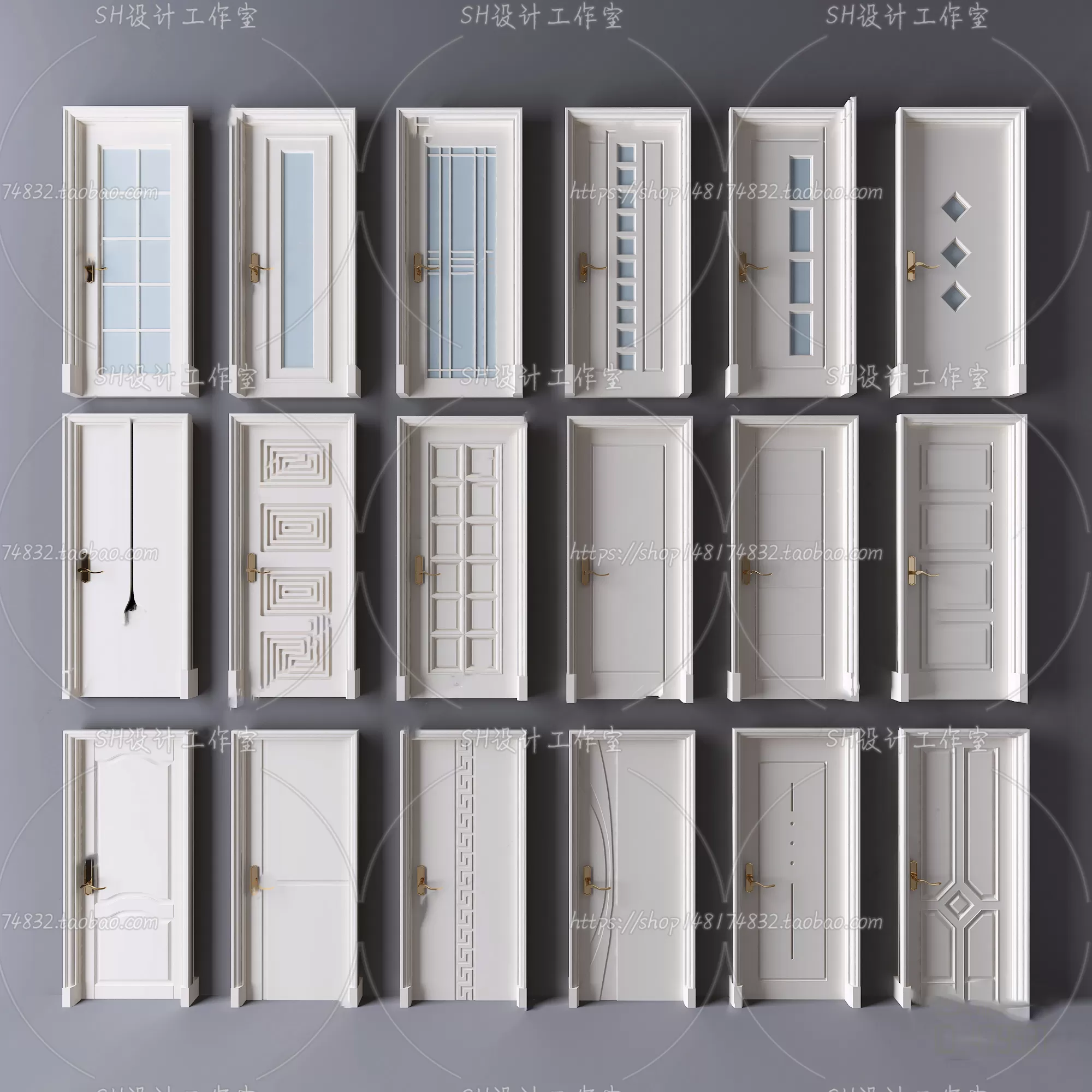 Door – 3D Models – 3DS Max – 0004 Door – 3D Models – 3DS Max – 0004