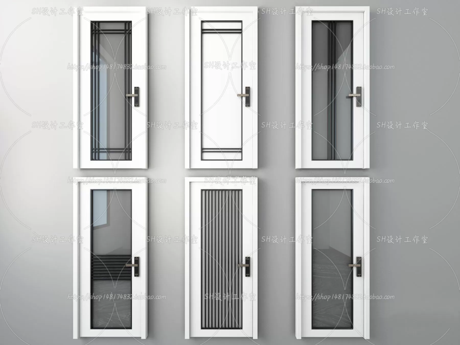Door – 3D Models – 3DS Max – 0007 Door – 3D Models – 3DS Max – 0007