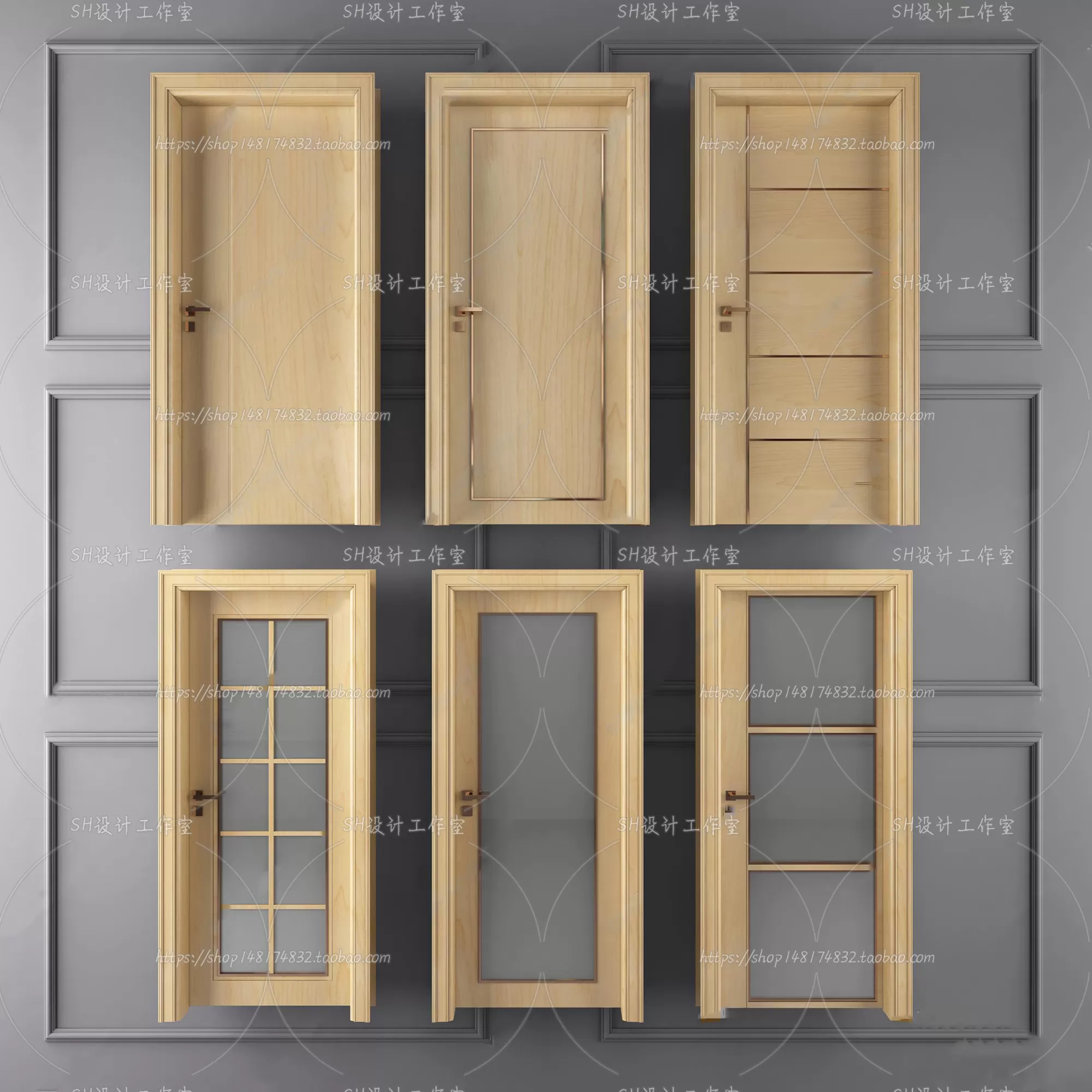 Door – 3D Models – 3DS Max – 0020 Door – 3D Models – 3DS Max – 0020