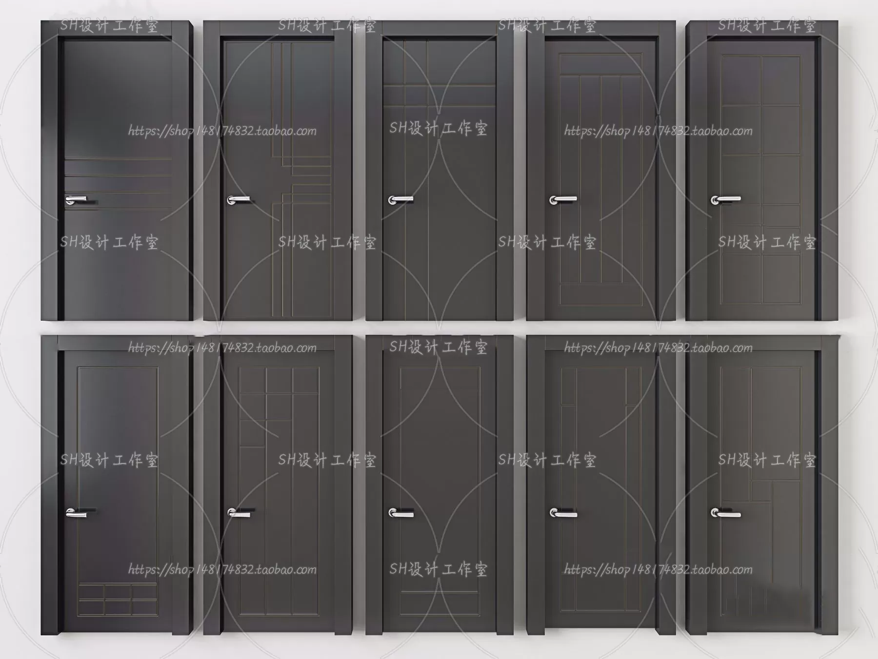 Door – 3D Models – 3DS Max – 0022 Door – 3D Models – 3DS Max – 0022