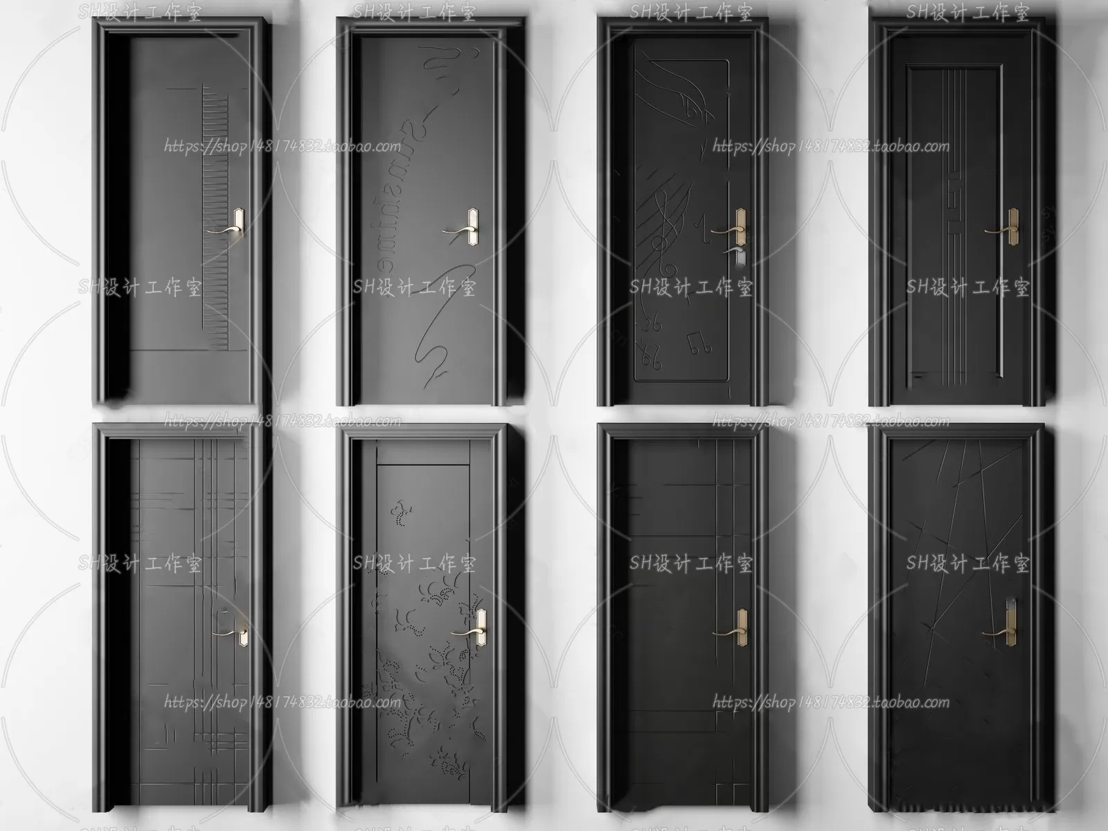 Door – 3D Models – 3DS Max – 0023 Door – 3D Models – 3DS Max – 0023