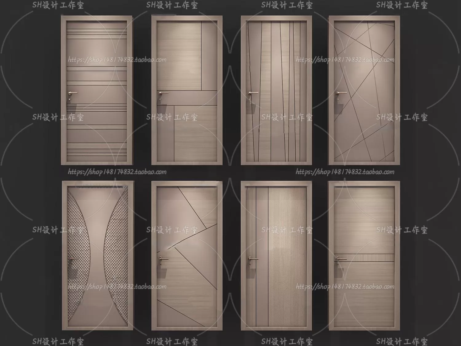 Door – 3D Models – 3DS Max – 0027 Door – 3D Models – 3DS Max – 0027