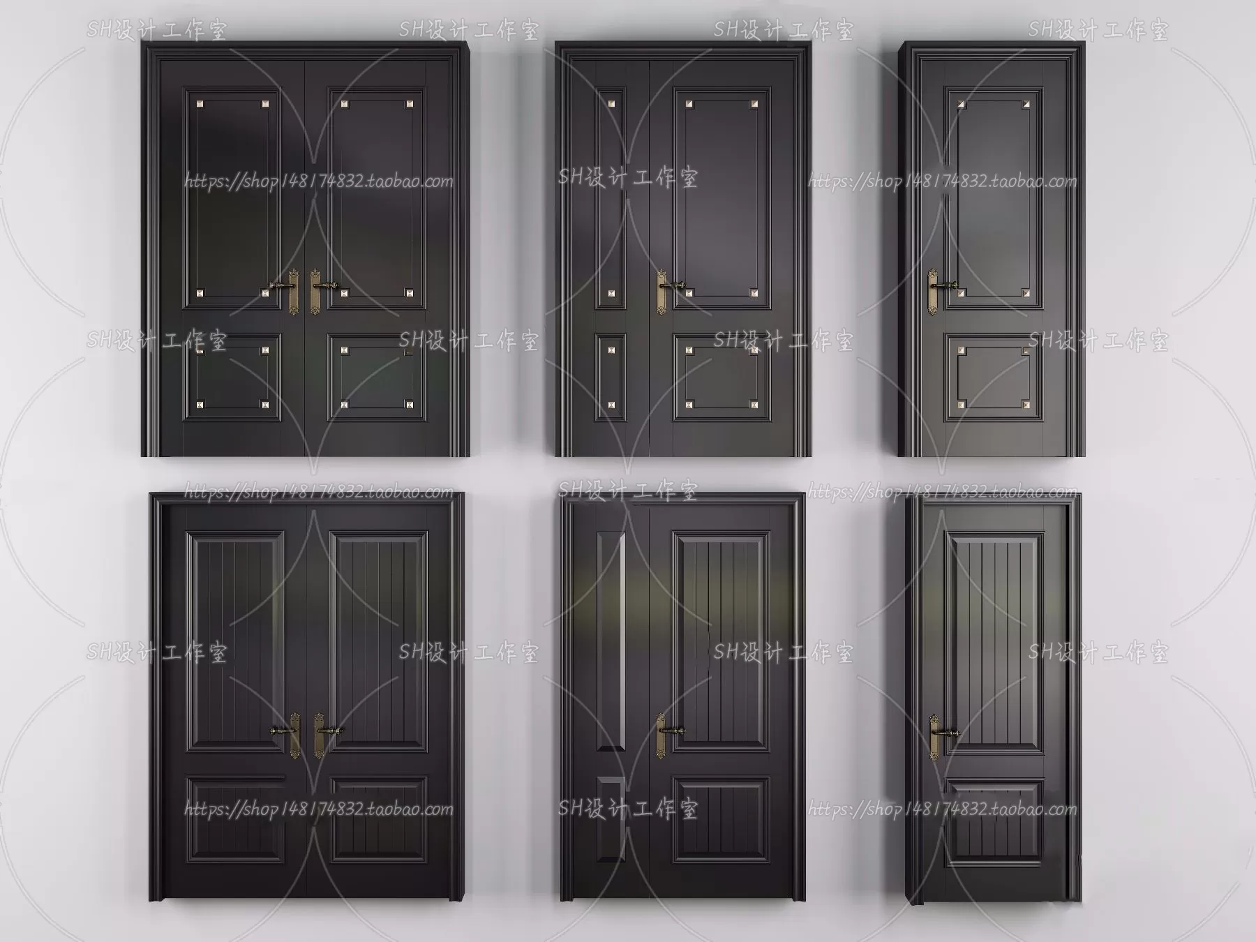 Door – 3D Models – 3DS Max – 0029 Door – 3D Models – 3DS Max – 0029
