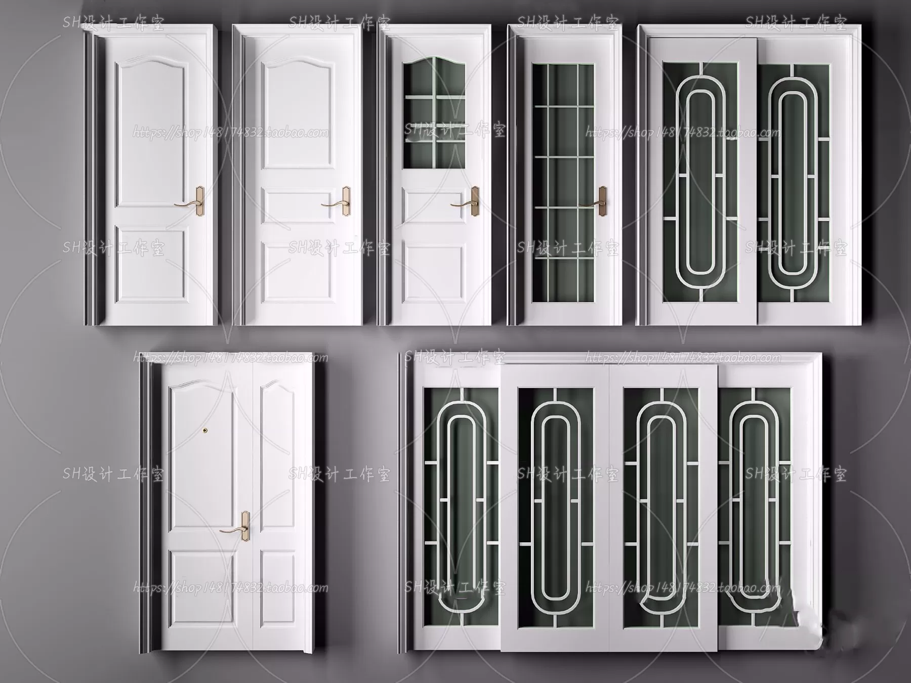 Door – 3D Models – 3DS Max – 0033 Door – 3D Models – 3DS Max – 0033
