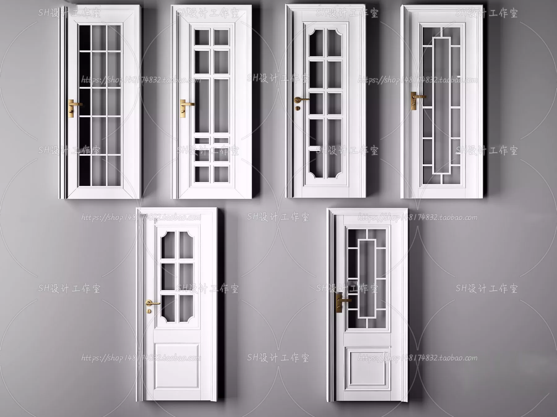 Door – 3D Models – 3DS Max – 0034 Door – 3D Models – 3DS Max – 0034