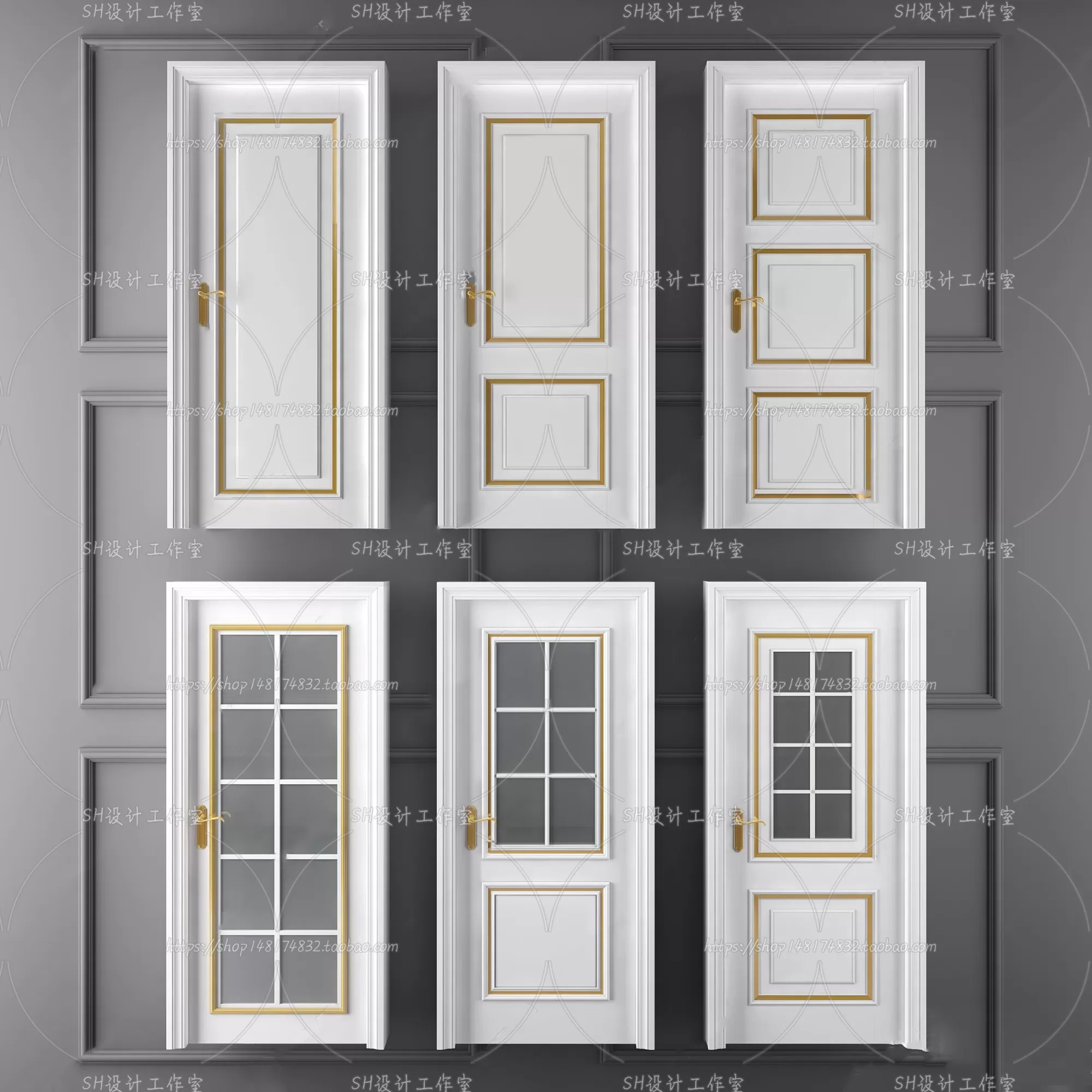 Door – 3D Models – 3DS Max – 0035 Door – 3D Models – 3DS Max – 0035