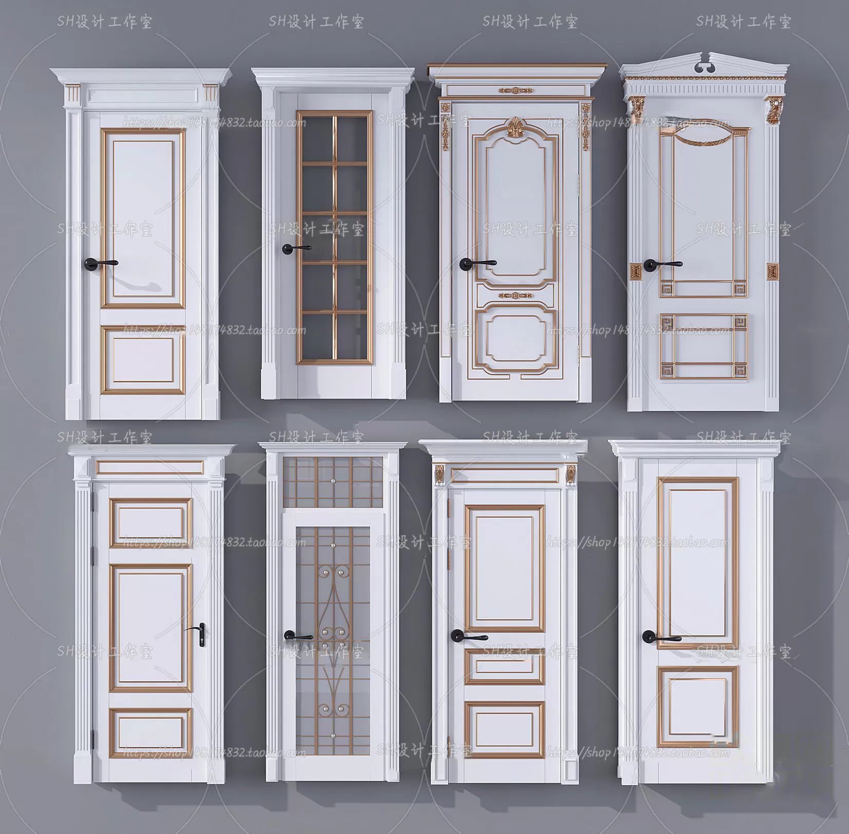 Door – 3D Models – 3DS Max – 0037 Door – 3D Models – 3DS Max – 0037
