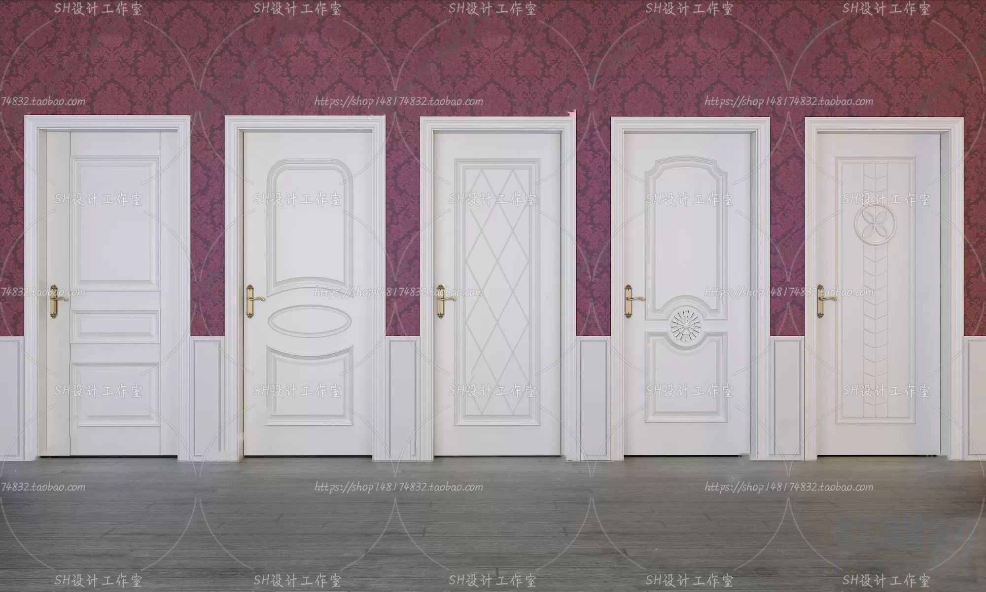 Door – 3D Models – 3DS Max – 0040 Door – 3D Models – 3DS Max – 0040