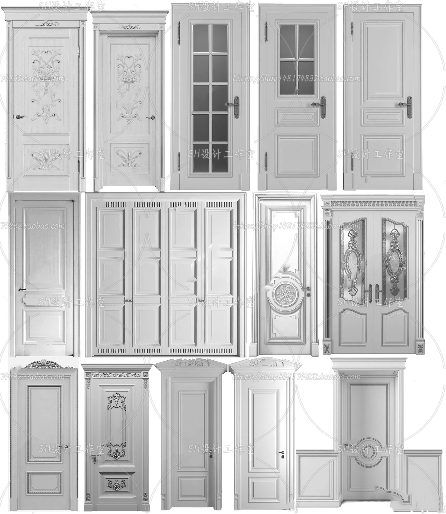 Door – 3D Models – 3DS Max – 0041 Door – 3D Models – 3DS Max – 0041