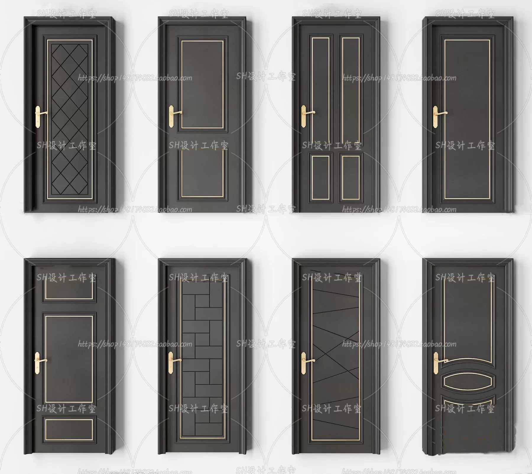 Door – 3D Models – 3DS Max – 0043 Door – 3D Models – 3DS Max – 0043