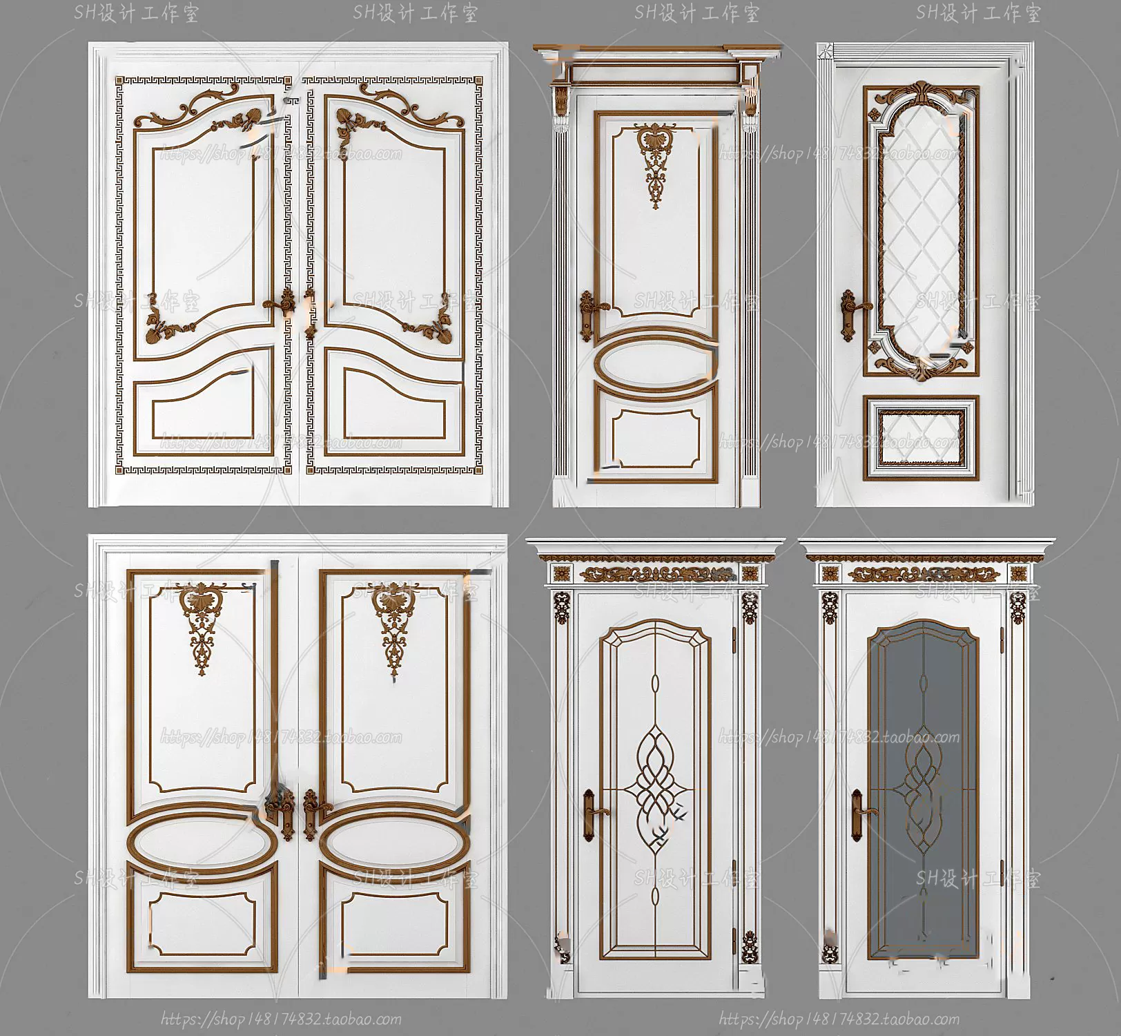 Door – 3D Models – 3DS Max – 0049 Door – 3D Models – 3DS Max – 0049