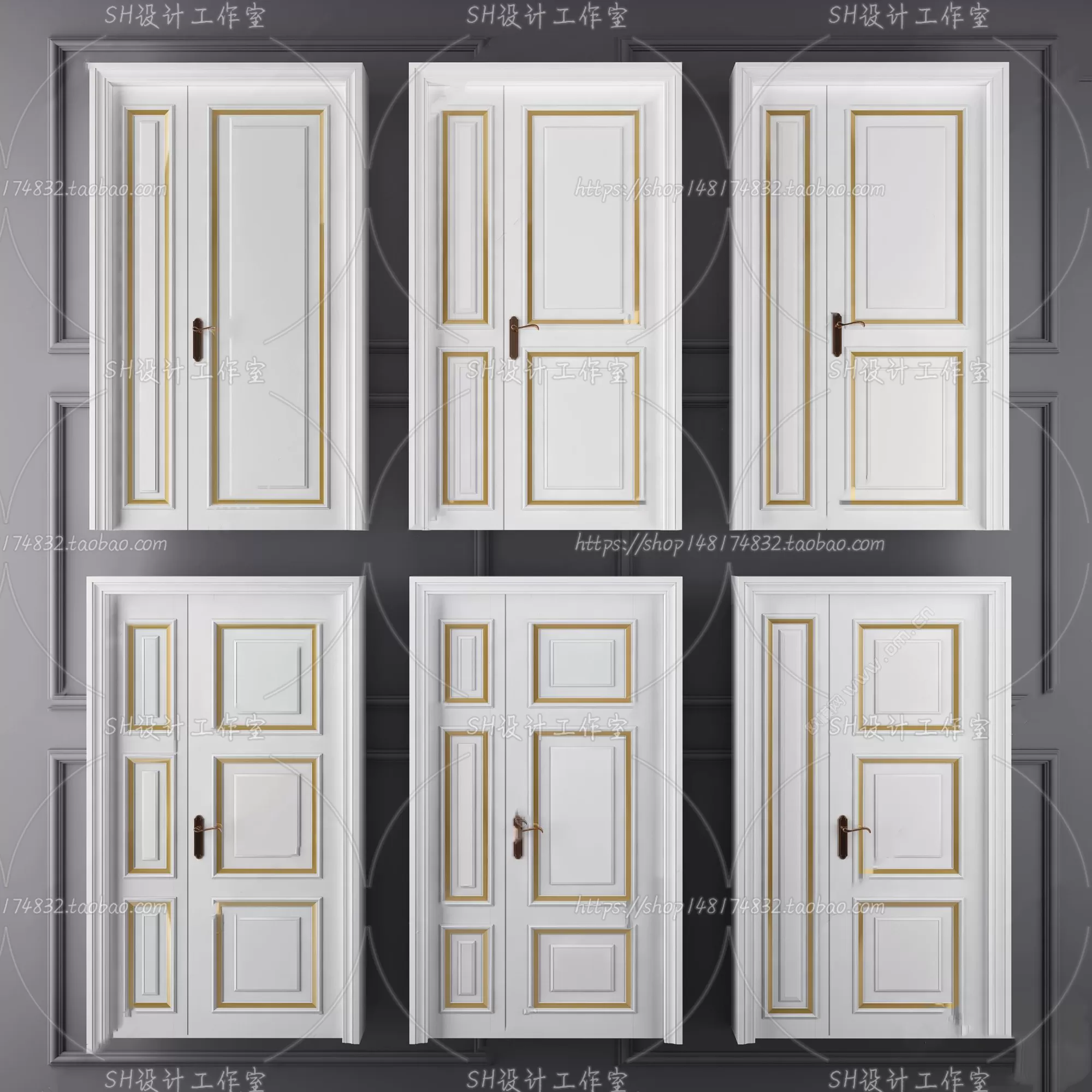 Door – 3D Models – 3DS Max – 0050 Door – 3D Models – 3DS Max – 0050