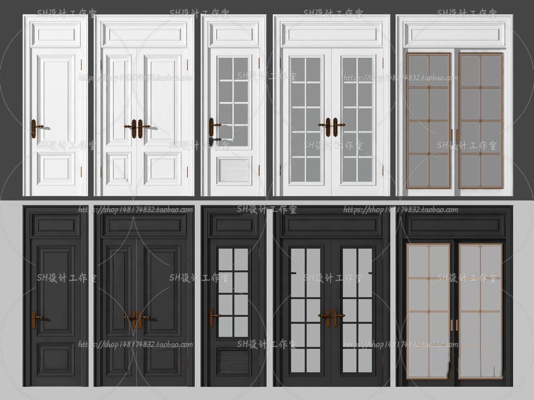 Door – 3D Models – 3DS Max – 0052 Door – 3D Models – 3DS Max – 0052