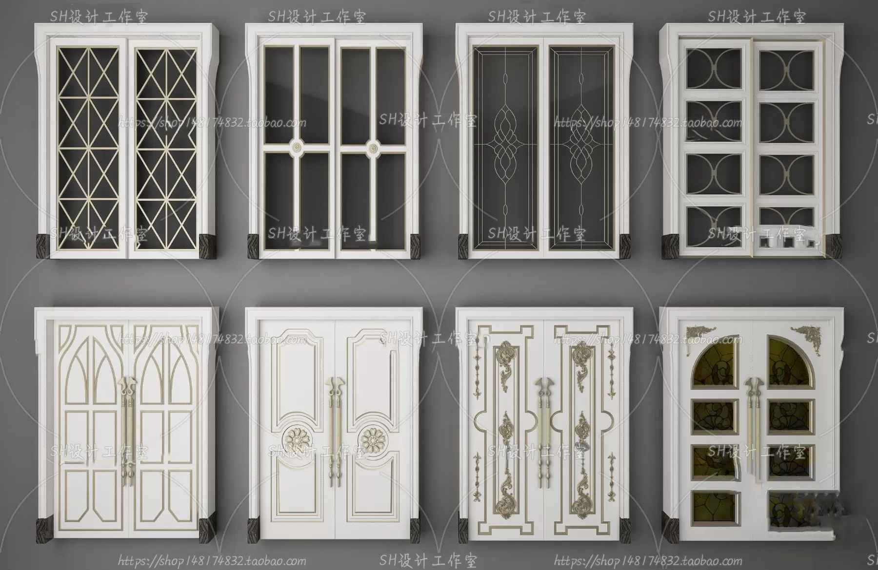 Door – 3D Models – 3DS Max – 0062 Door – 3D Models – 3DS Max – 0062