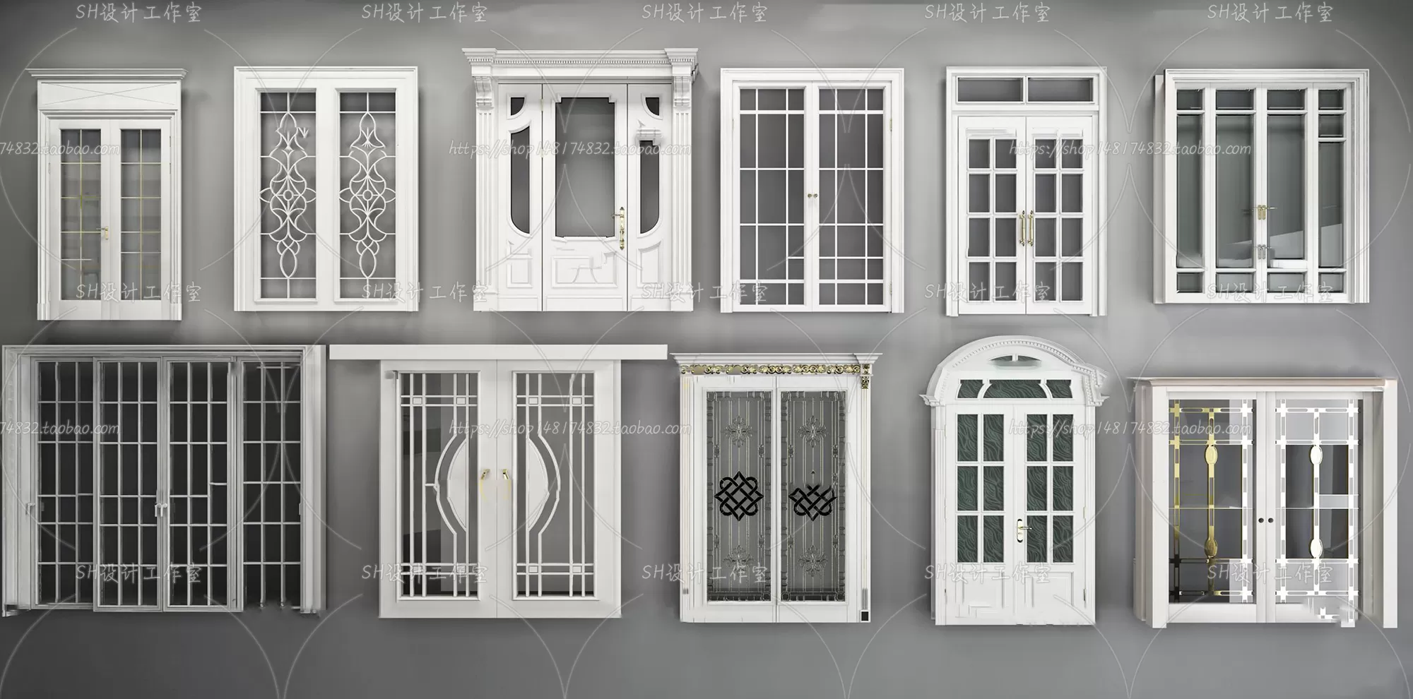 Door – 3D Models – 3DS Max – 0063 Door – 3D Models – 3DS Max – 0063