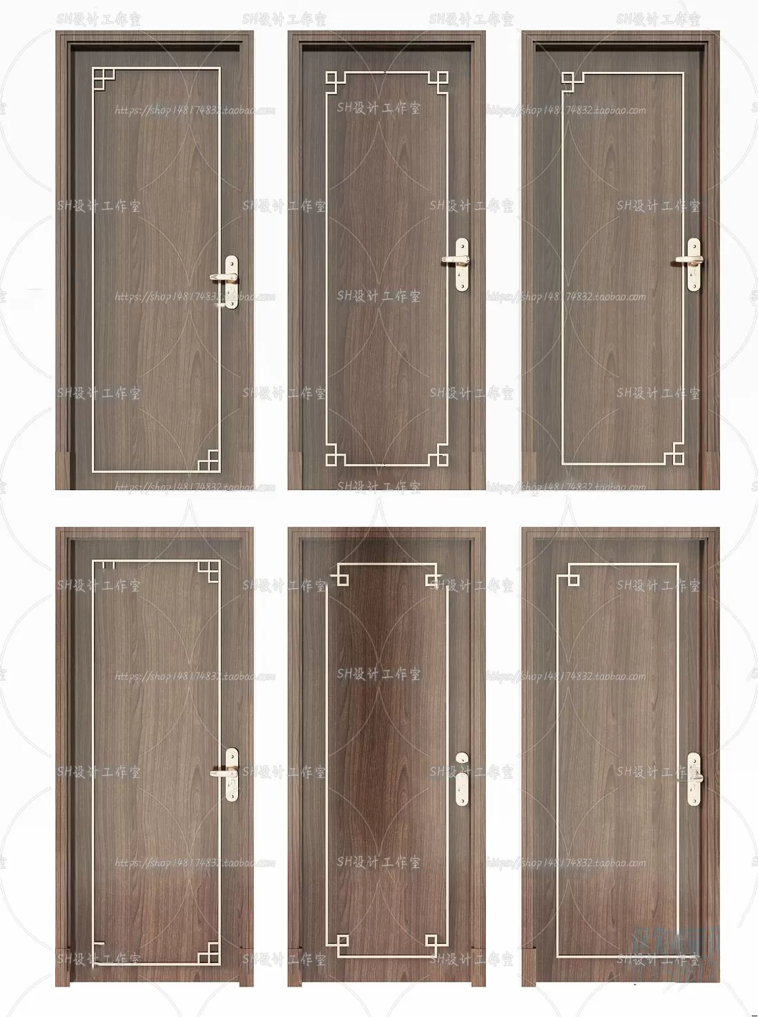 Door – 3D Models – 3DS Max – 0073 Door – 3D Models – 3DS Max – 0073