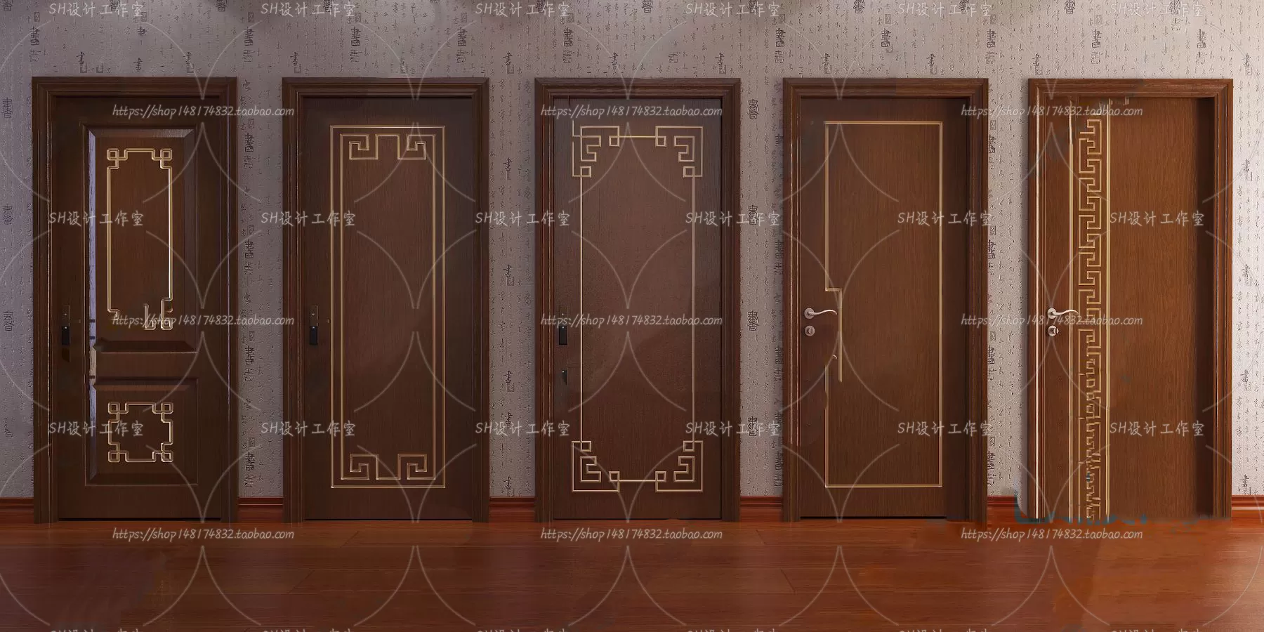 Door – 3D Models – 3DS Max – 0078 Door – 3D Models – 3DS Max – 0078