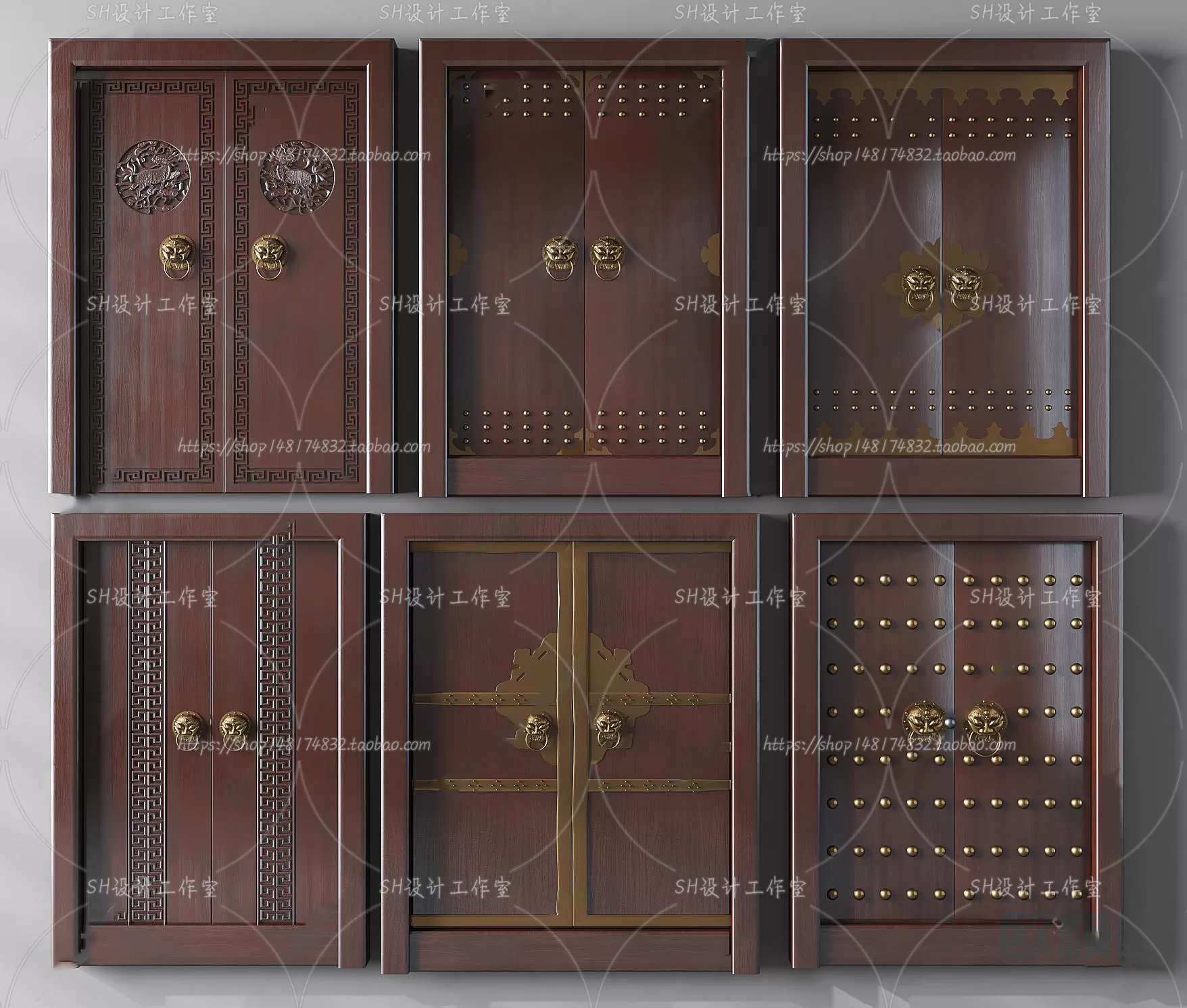 Door – 3D Models – 3DS Max – 0096 Door – 3D Models – 3DS Max – 0096