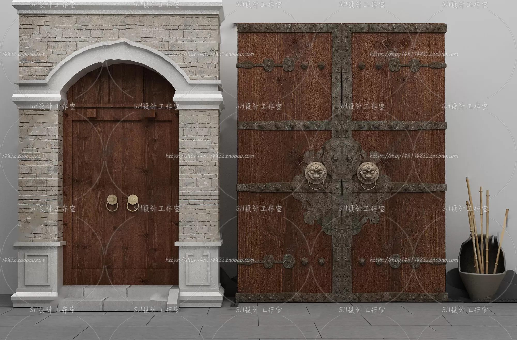 Door – 3D Models – 3DS Max – 0099 Door – 3D Models – 3DS Max – 0099