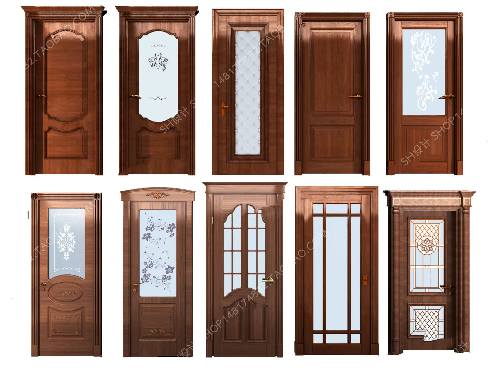 Door – 3D Models – 3DS Max – 0138 Door – 3D Models – 3DS Max – 0138