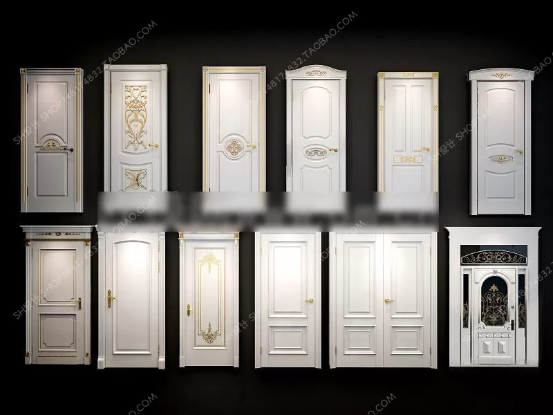 Door – 3D Models – 3DS Max – 0142 Door – 3D Models – 3DS Max – 0142