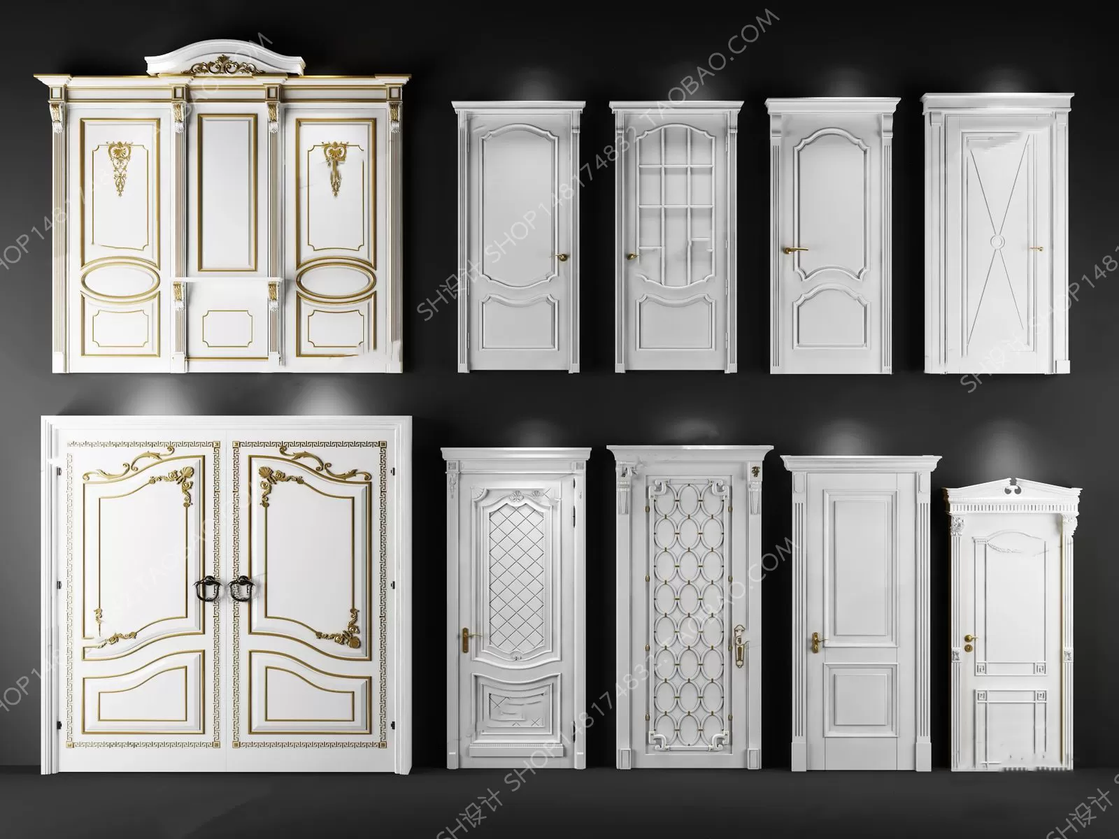 Door – 3D Models – 3DS Max – 0143 Door – 3D Models – 3DS Max – 0143