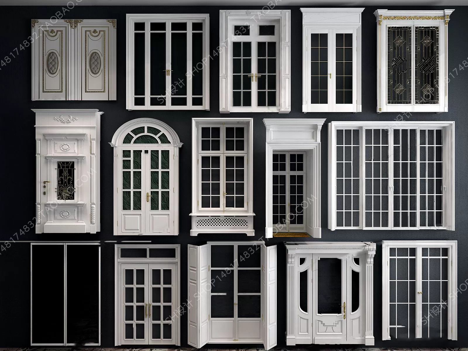 Door – 3D Models – 3DS Max – 0147 Door – 3D Models – 3DS Max – 0147