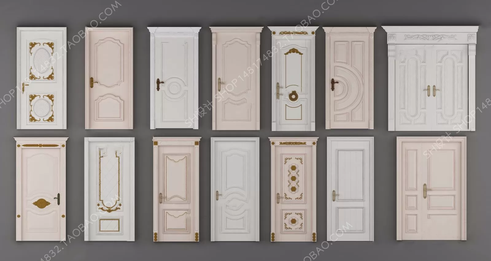 Door – 3D Models – 3DS Max – 0155 Door – 3D Models – 3DS Max – 0155