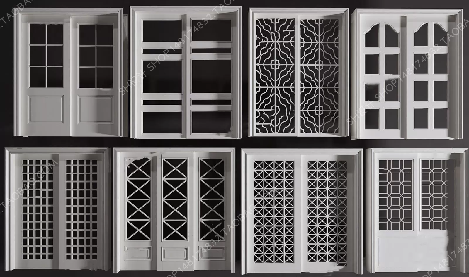 Door – 3D Models – 3DS Max – 0158 Door – 3D Models – 3DS Max – 0158