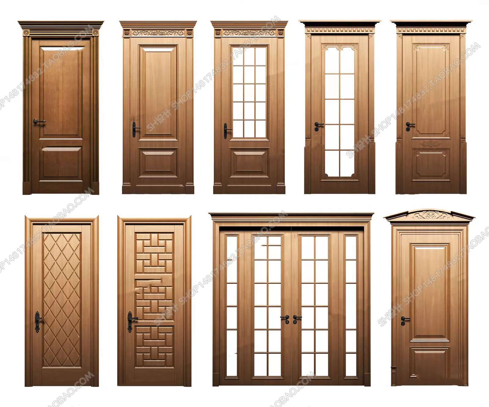 Door – 3D Models – 3DS Max – 0164 Door – 3D Models – 3DS Max – 0164
