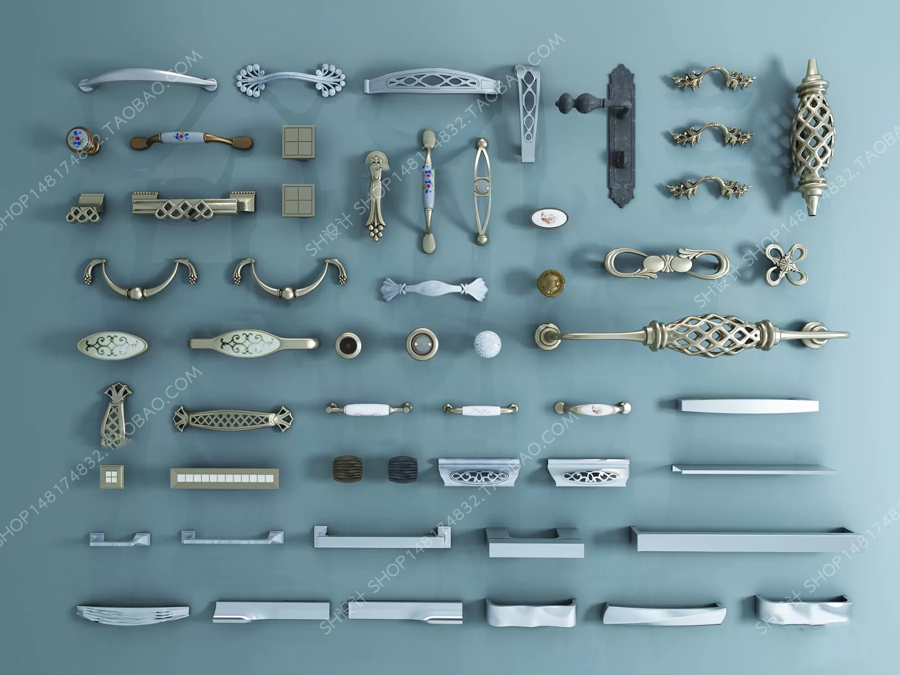 Door – 3D Models – 3DS Max – 0166 Door – 3D Models – 3DS Max – 0166