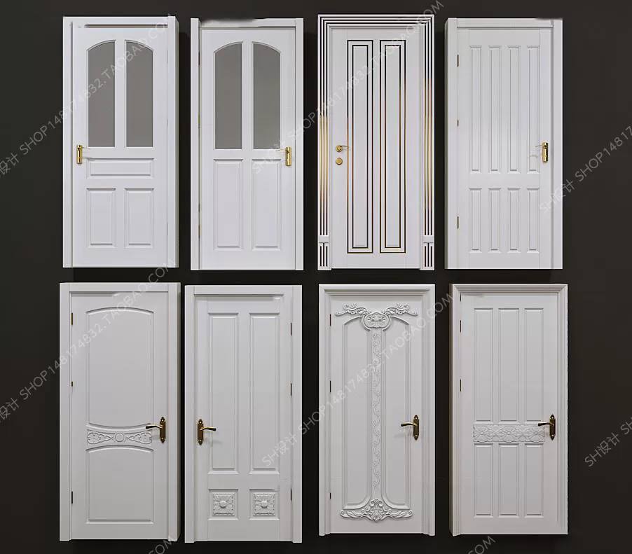 Door – 3D Models – 3DS Max – 0172 Door – 3D Models – 3DS Max – 0172
